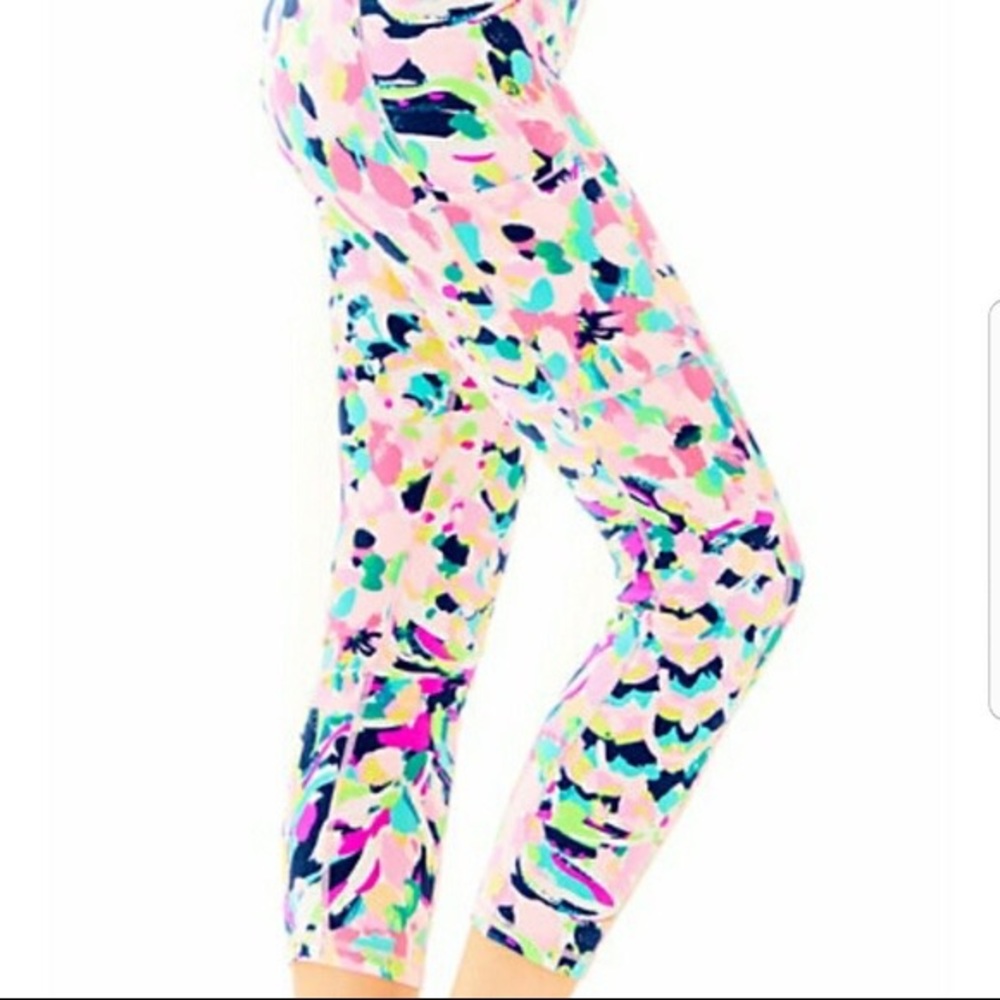 Lilly Pulitzer Luxletic Leggings with Side Pocket